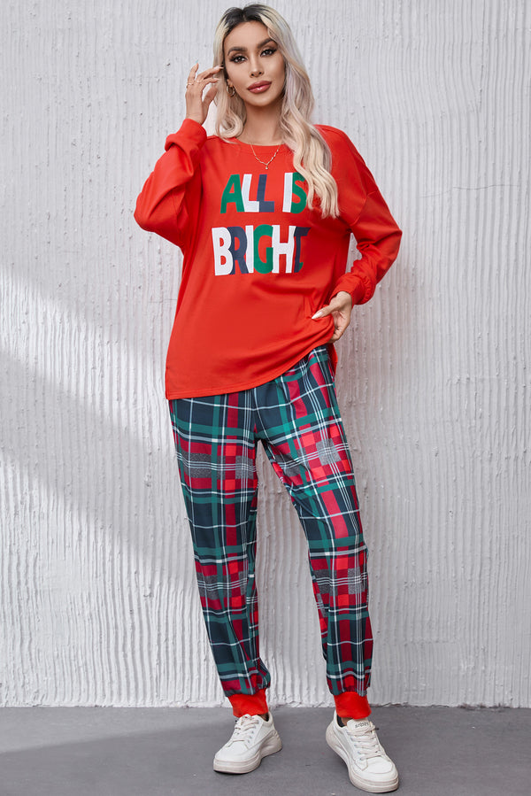 All is Bright Holiday Pajama Set