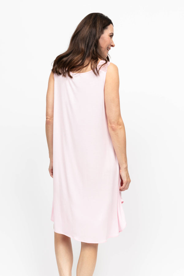 Cyberjammies Samantha Pink Jersey Swing Nightdress