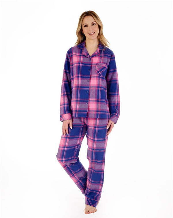 Cotton Flannel Plaid Pajamas