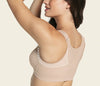 Front Opening Post Surgery Unlined Wireless Posture Corrector Bra