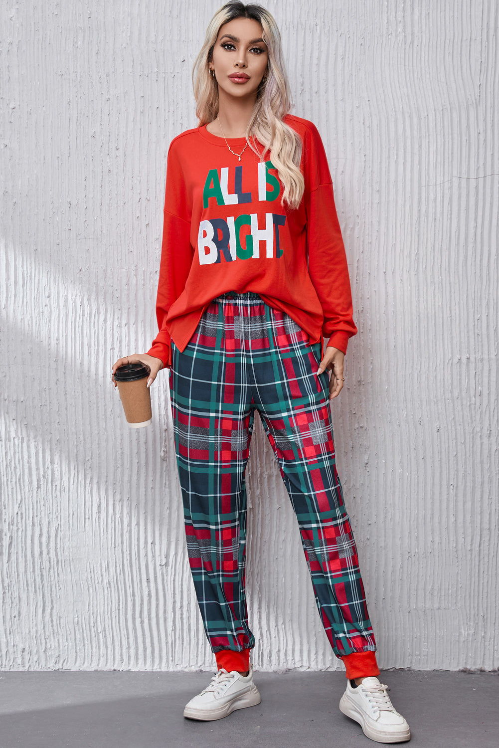 All is Bright Holiday Pajama Set