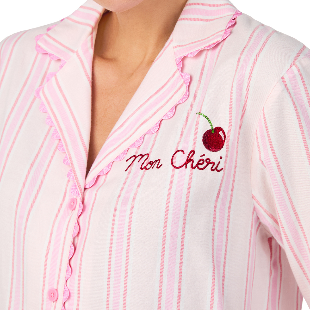 Kate Spade New York Mon Cherie Flannel Pajamas