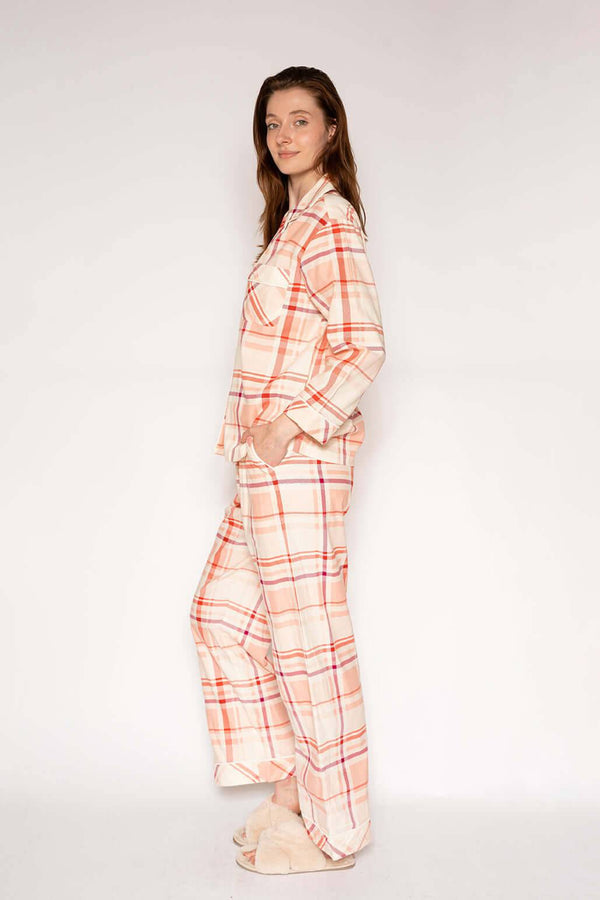 Cotton Flannel Pajama Set