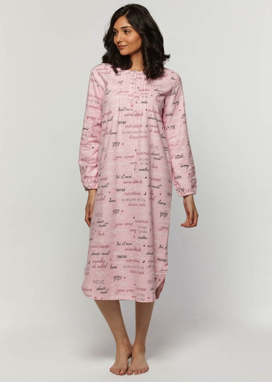 Cotton Flannel Nightgown