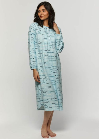 Cotton Flannel Nightgown