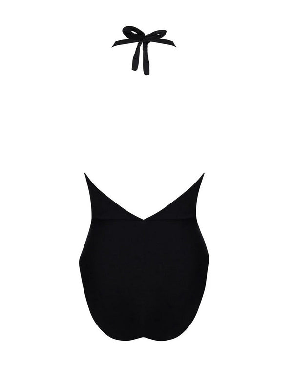 Lise Charmel Eclat Lock Plunge  One-Piece Swimsuit