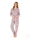 Slenderella Paisley Print Tailored Pyjama