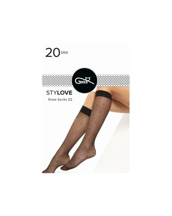 Gatta Stylove Knee Highs 20 denier