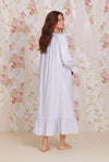 Eileen West Heritage Cotton Flannel Embroidery Ballet Length Nightgown