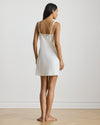 Lauren by Ralph Lauren Double-Strap Lace-Trim Satin Chemise