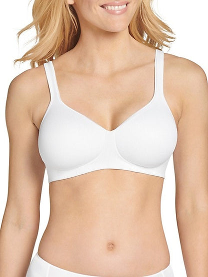 Tru Diva Daily Bra Non Padded Wire Free High Coverage Moulded Cup  (White-30C)