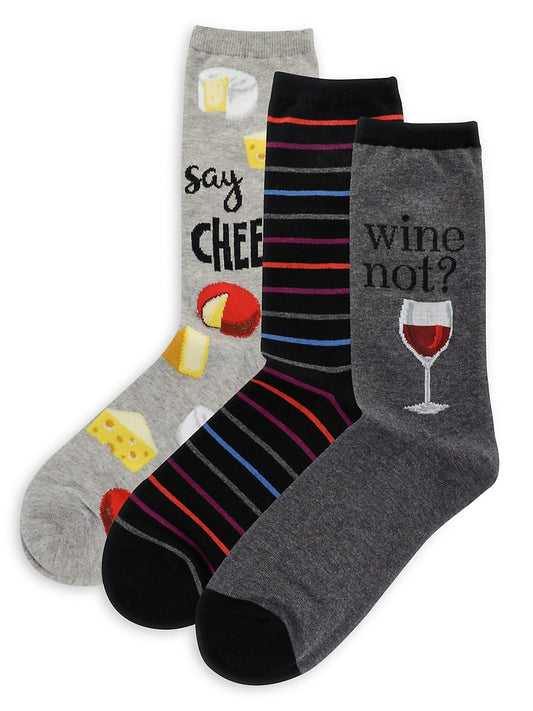 Hot Sox 3 Pack - Wine Not?