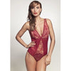 Pleasure State Sicily Bodysuit Rumba Red