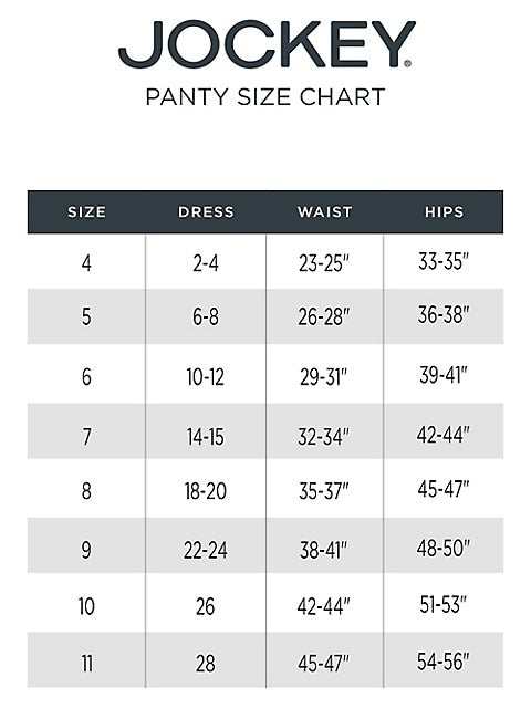 Jockey Women's 242757 No Panty Line Promise Hi Cut Light Underwear Size 5  for sale online