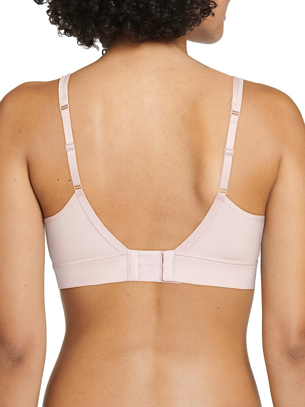 Jockey Forever Fit V-Neck Molded Cup Bra in White, Size Small