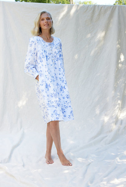 Eileen West Cotton Flannel Waltz Length Gown