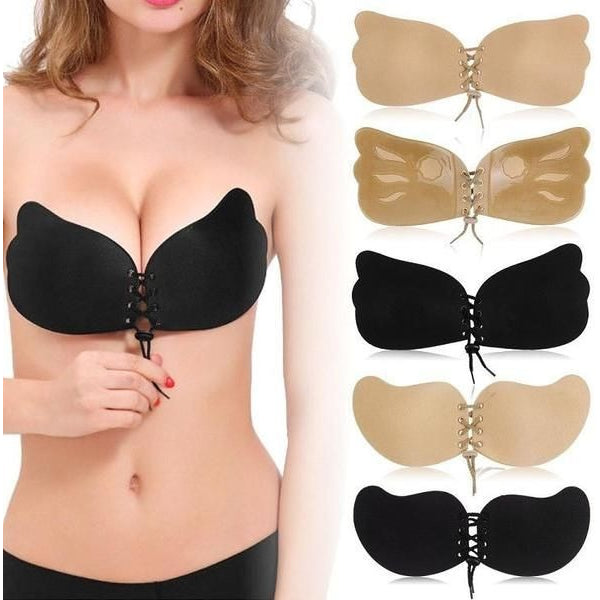 Bra Magic UN BRA Silicone Without Straps Push Up a B C & D Breasts
