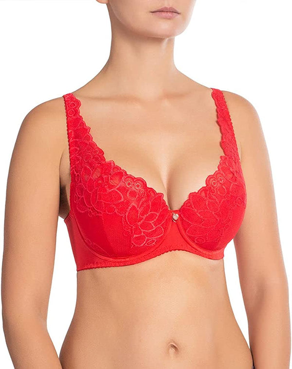 Catharina Demi Bra with Lace Overlay