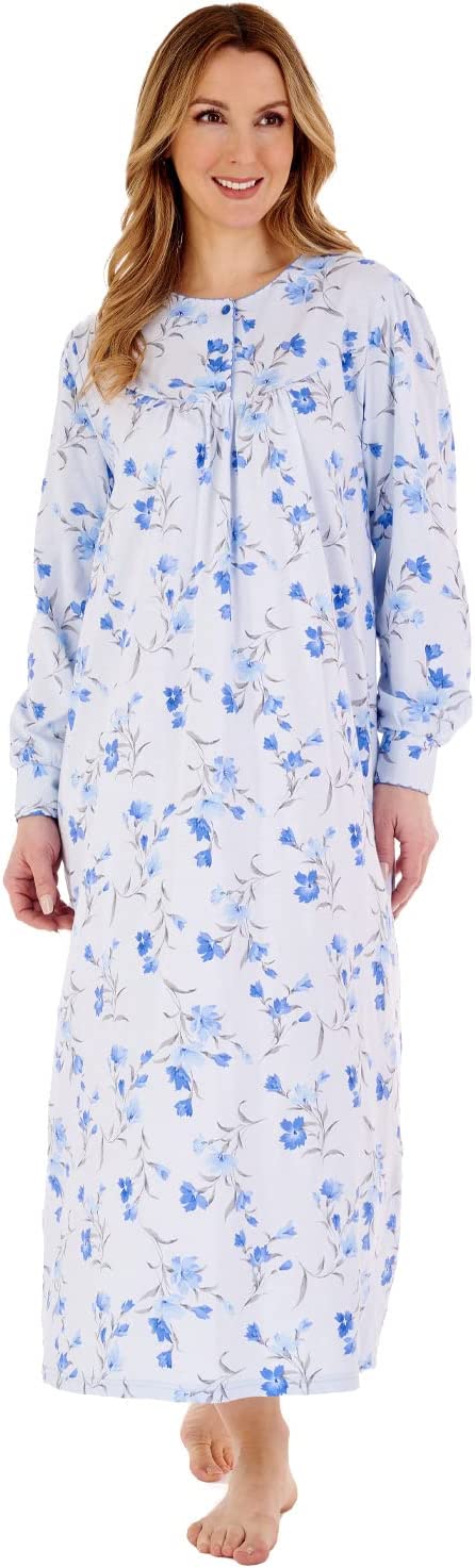 Floral All Cotton Nightdress
