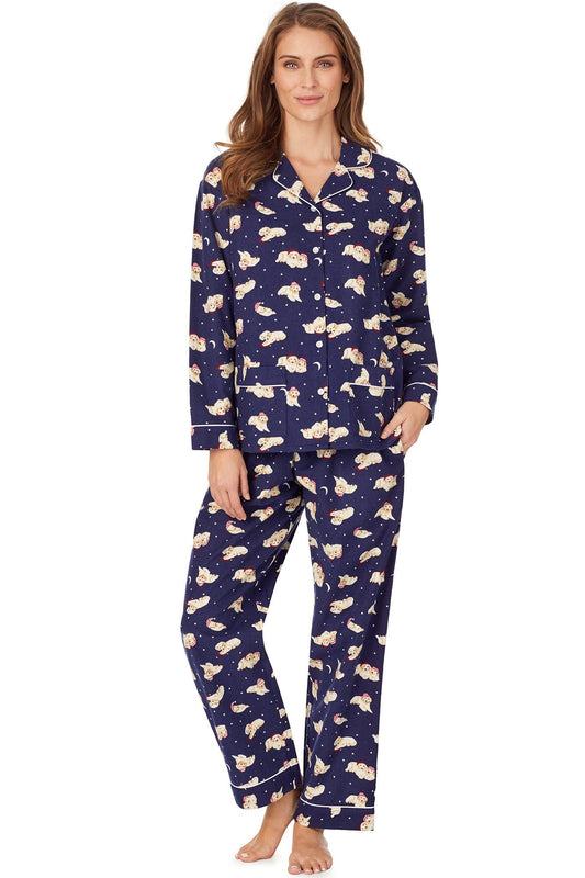 Lanz of Salzburg Nighttime Puppy Flannel Pajama