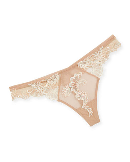 Lise Charmel Dressing Floral Thong ACC0088 Amber