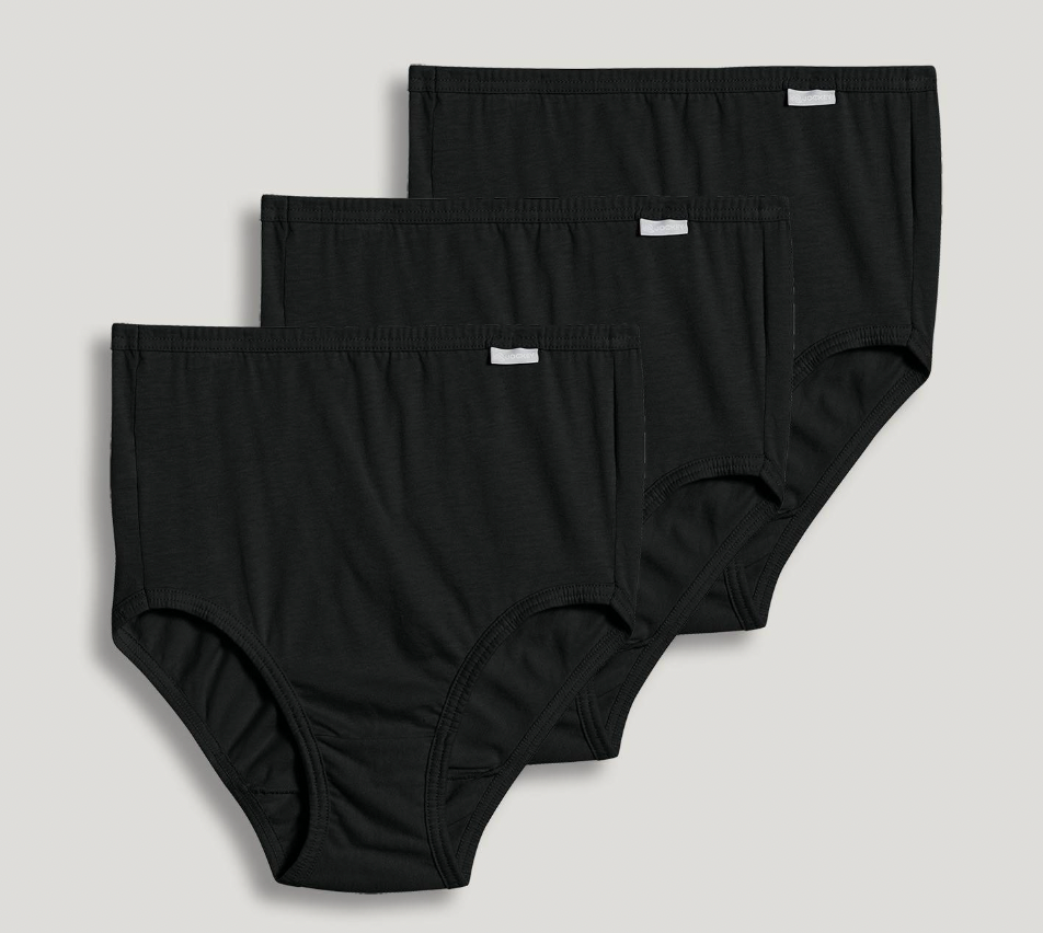 Jockey Cotton Full Briefs 3 Pack Elance