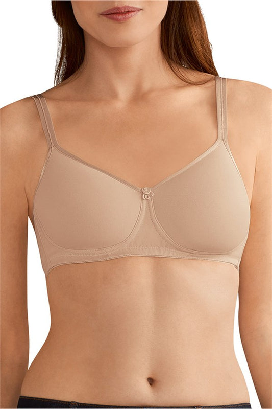 Aha Moment by N-fini 517 Women's Plus Shapewear Camisole Slip Non-padded  Underwire Bra 3X/4X Nude 