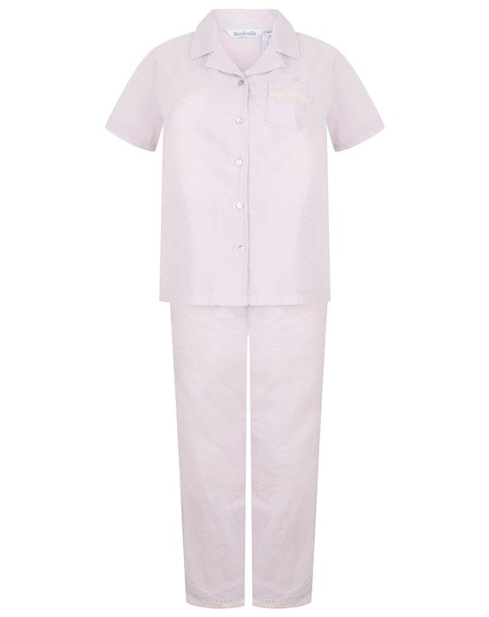 Slenderella Swiss Dot Lawn Cotton Pajama